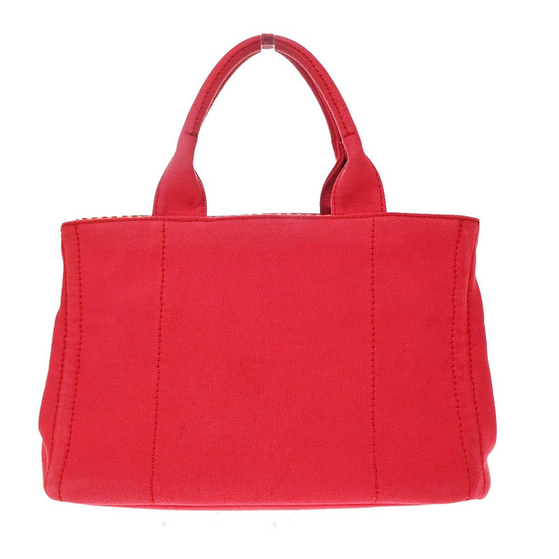 Prada Canapa Canvas Red Bag