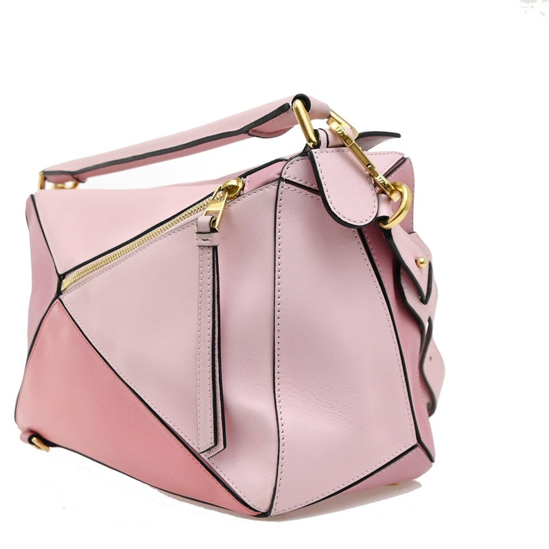 Loewe Puzzle Leather Pink Bag