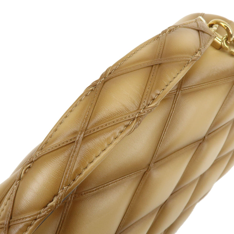 Louis Vuitton Go-14 Nm Malletage Leather Beige Bag