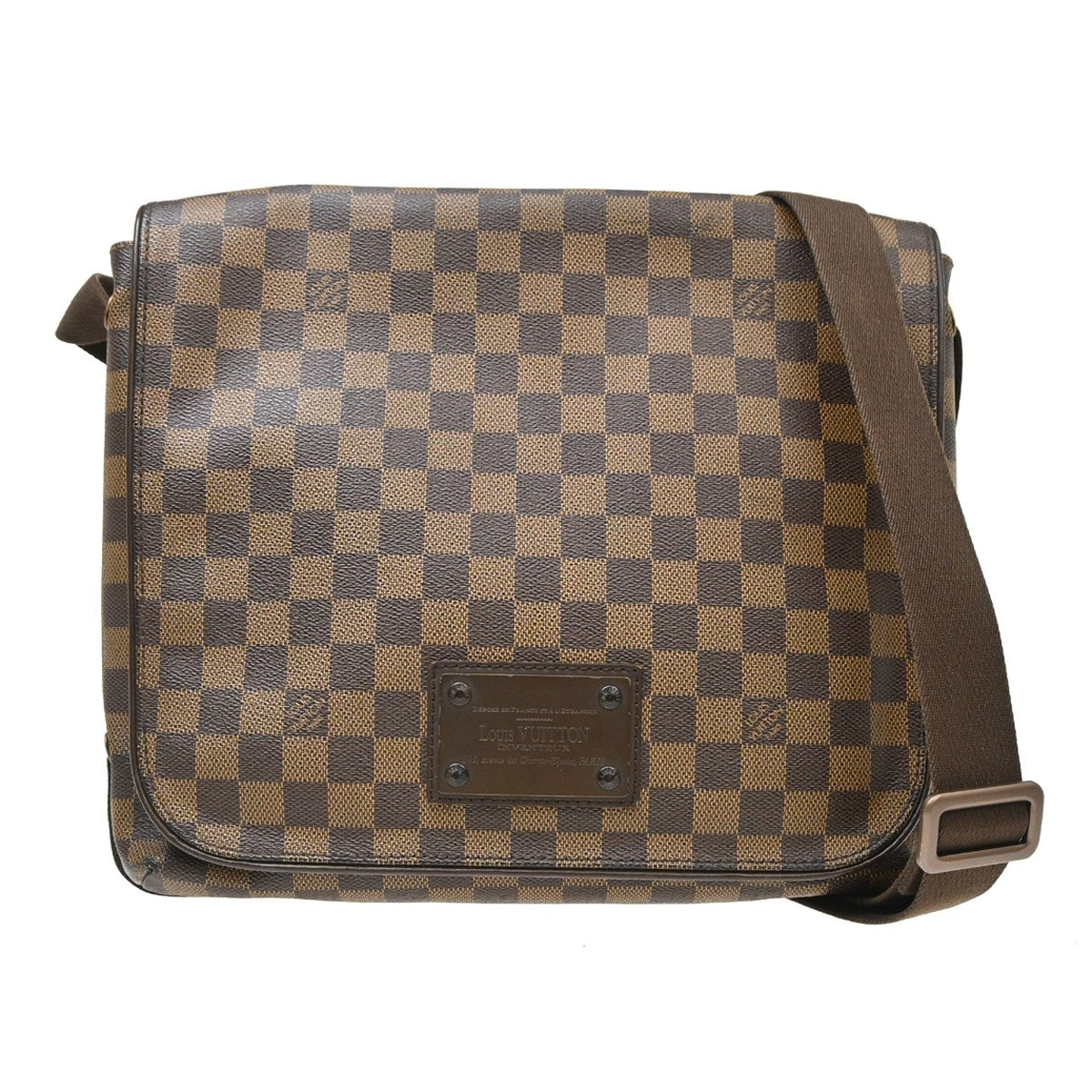 Louis Vuitton Brooklyn Damier Ebene Brown Canvas Bag