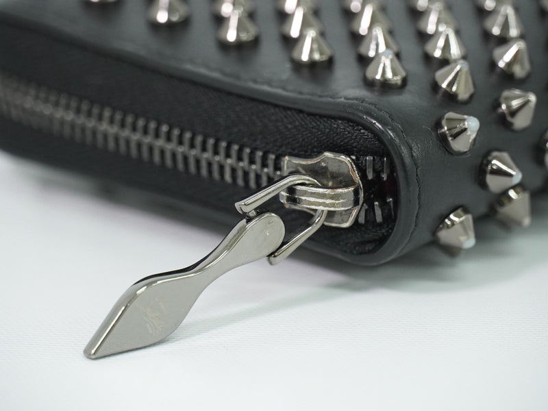 Christian Louboutin Panettone Spiked Leather Black Accessory