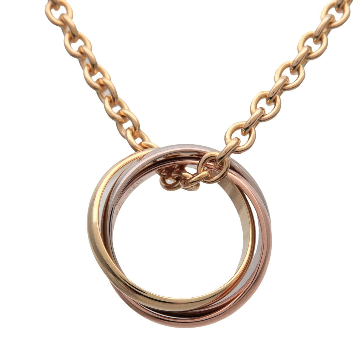 Cartier Trinity Choker 18k Tricolor Gold Bijoux