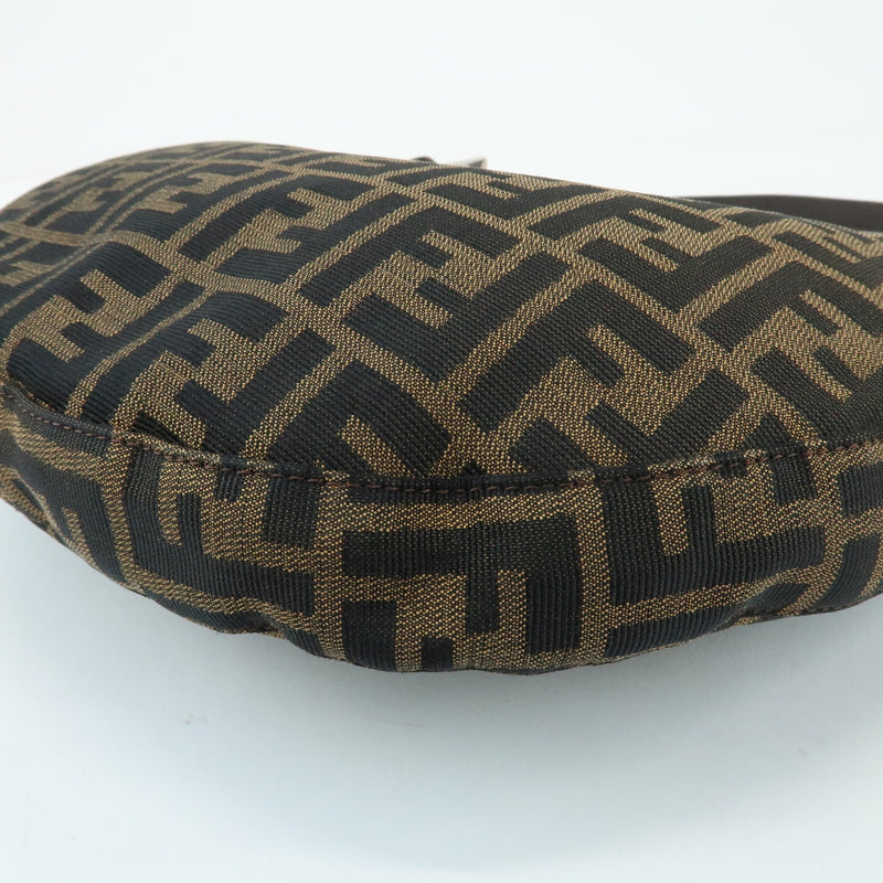Fendi Flap Hobo Zucca Canvas Brown