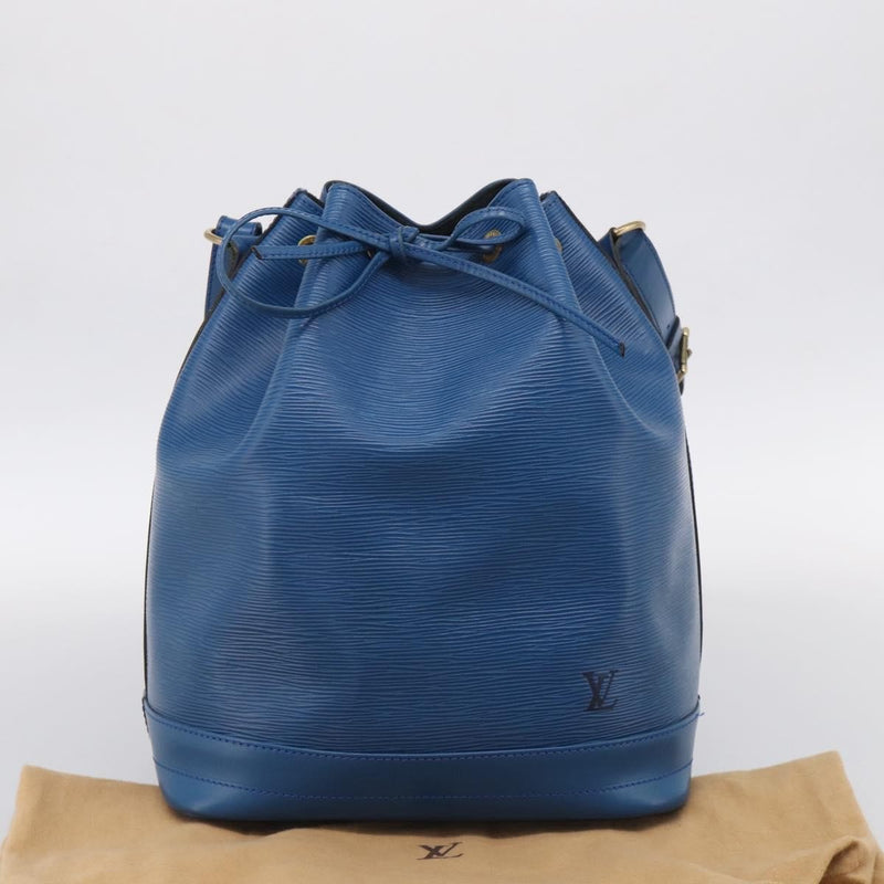 Louis Vuitton Noe Epi Leather Blue Bag