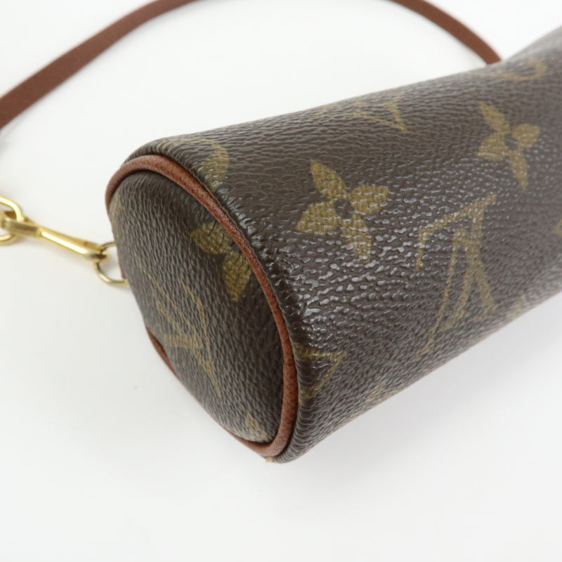 Louis Vuitton Papillon Pochette Monogram Canvas Brown Bag