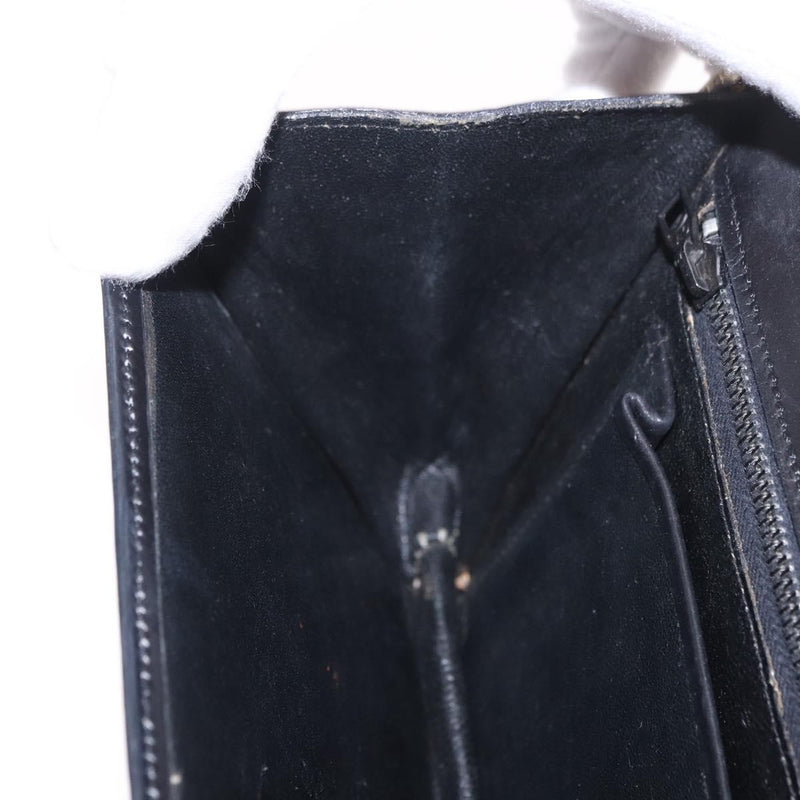 Celine Shoulder Leather Black Bag
