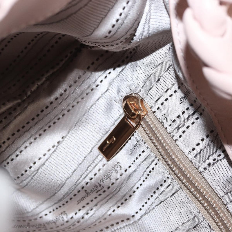 Salvatore Ferragamo Vala Leather Pink Bag