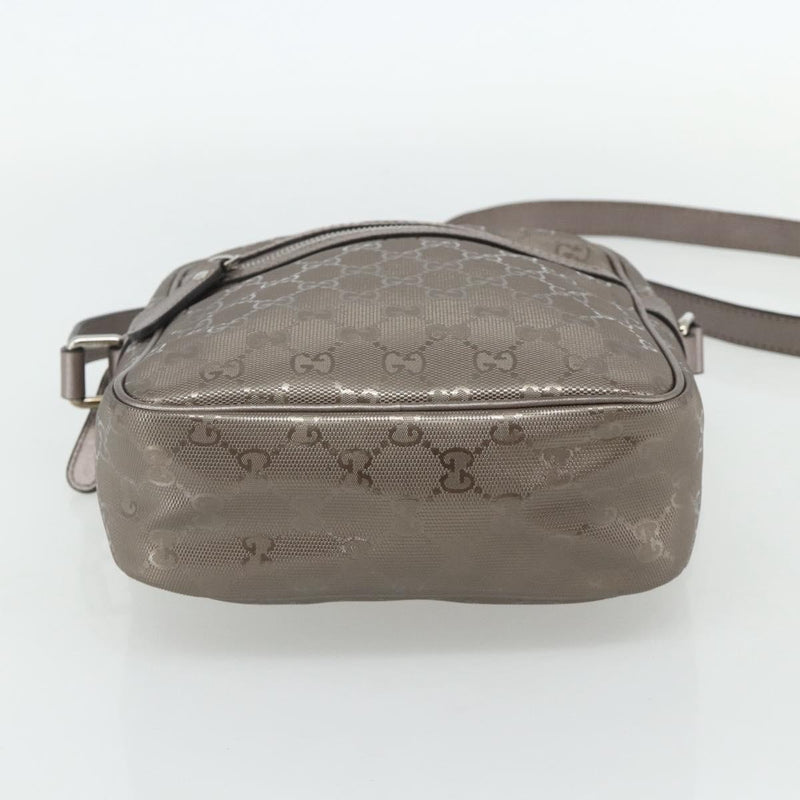 Gucci Zip Gg Imprime Pink Canvas Bag