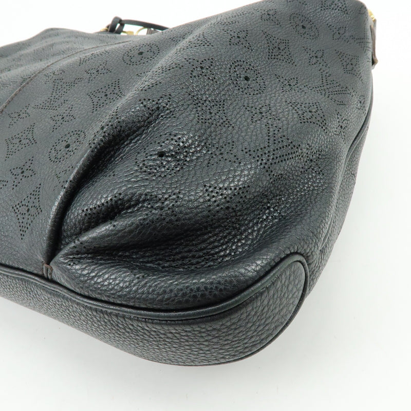 Louis Vuitton Selene Mahina Leather Black Bag