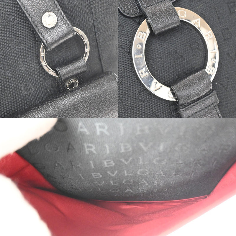 Bvlgari Vintage Canvas Black Bag