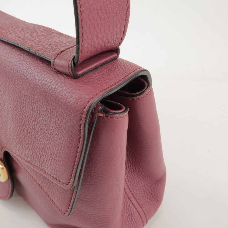 Gucci Gg Marmont Leather Pink Bag