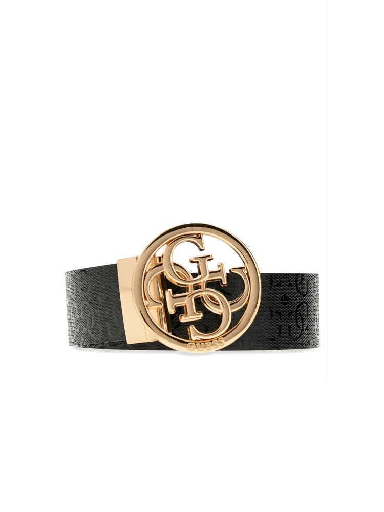 Guess Belt — Black Polyester