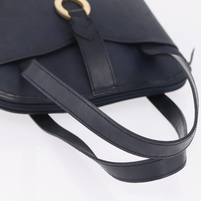 Christian Dior Trotter Canvas Navy Bag
