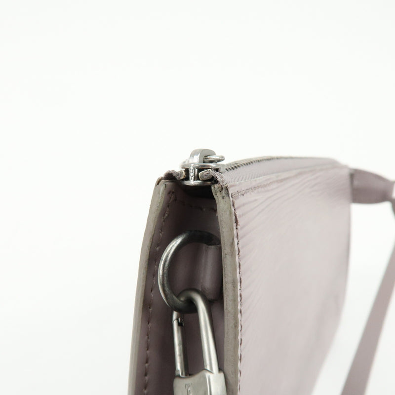 Louis Vuitton Pochette Accessoires Epi Leather Purple Bag