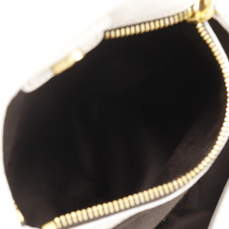 Miu Miu Madras Shoulder Leather Beige Bag