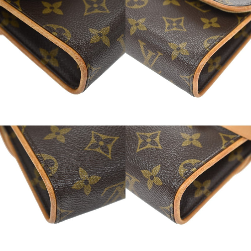 Louis Vuitton Florentine Waist Monogram Canvas Brown Bag