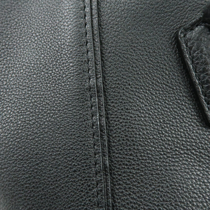 Louis Vuitton Soft Lockit Leather Black Bag
