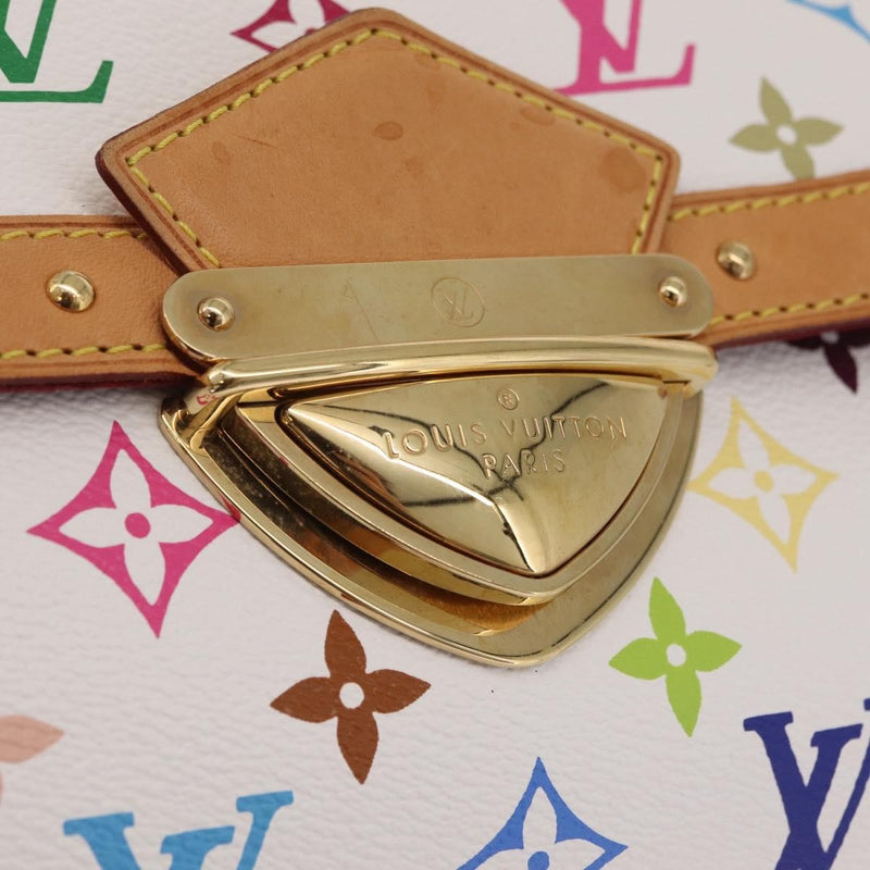 Louis Vuitton Rita Monogram Multicolor White Canvas Bag