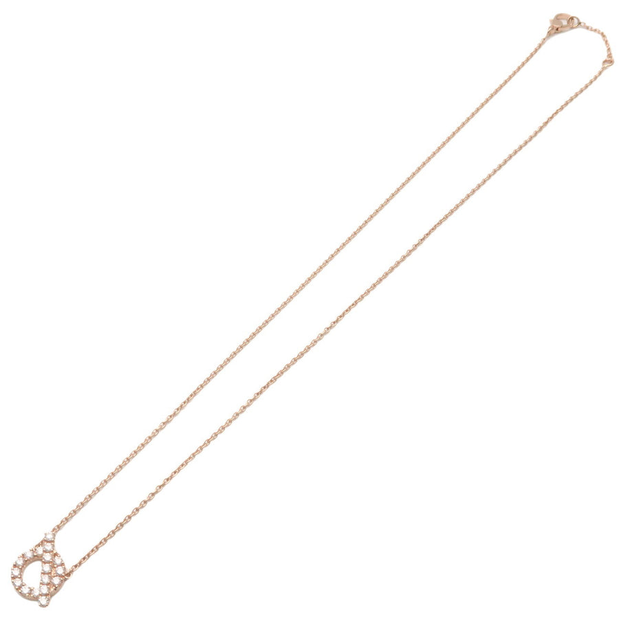 Hermes Finesse Pendant 18k Rose Gold And Diamonds Rose_gold Bijoux