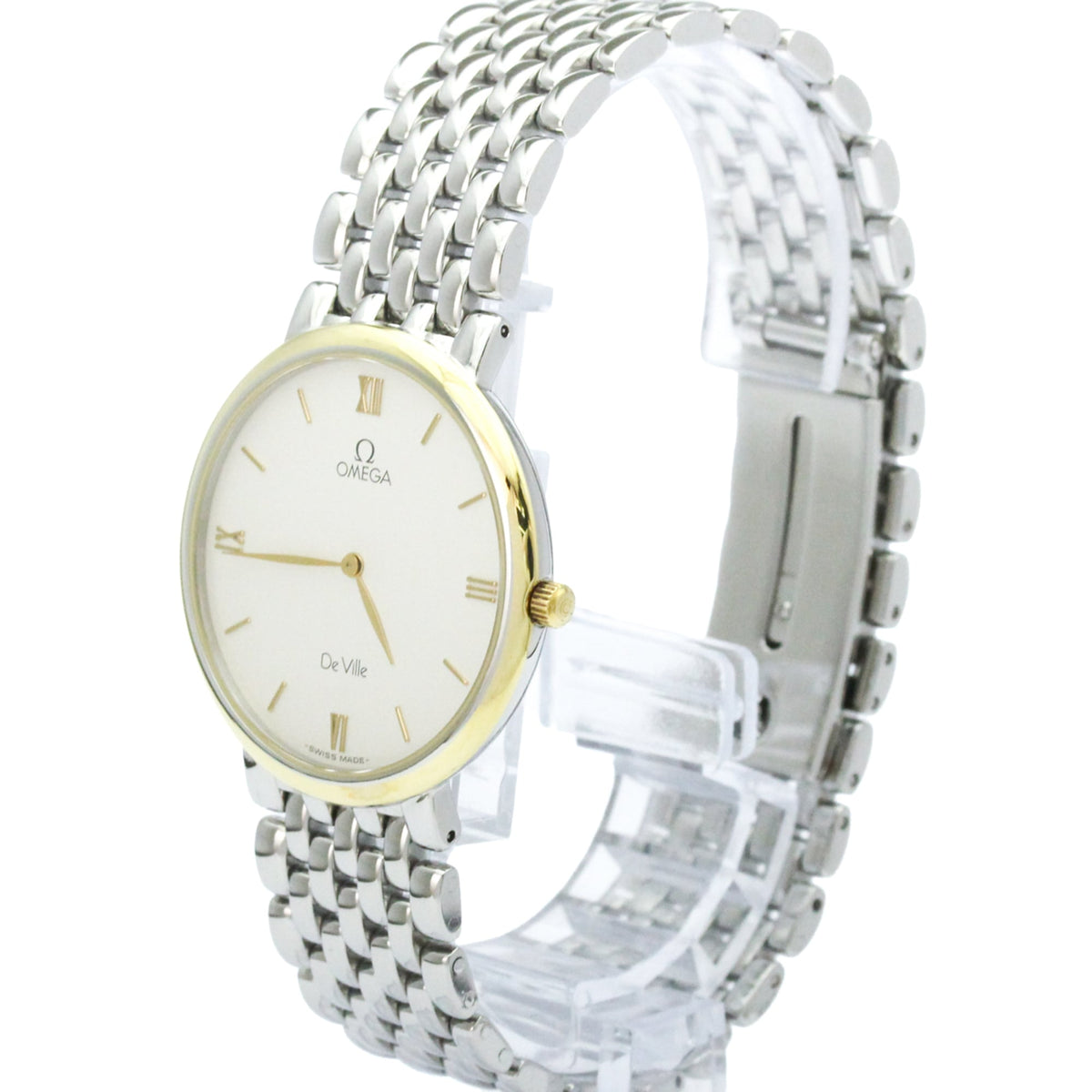 Omega De Ville Prestige Quartz Stainless Steel Watches
