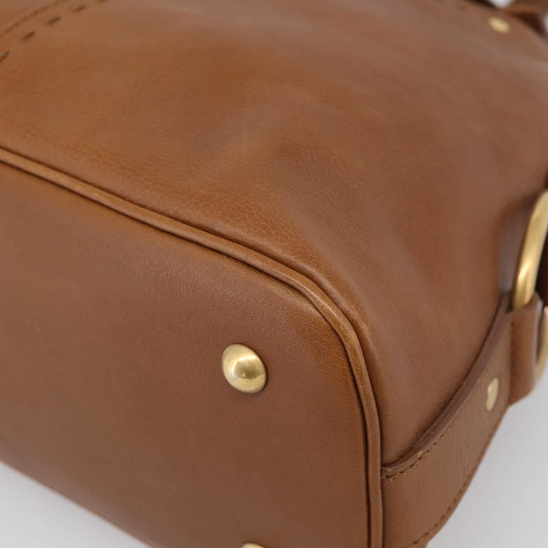 Saint Laurent Muse Leather Brown Bag