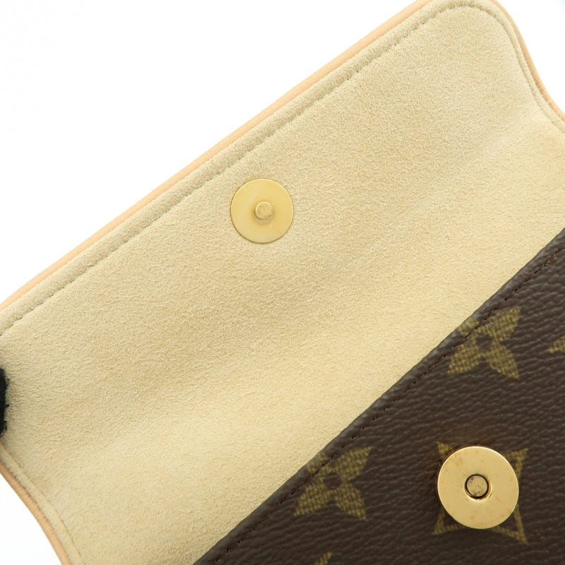 Louis Vuitton Florentine Waist Monogram Canvas Brown Bag