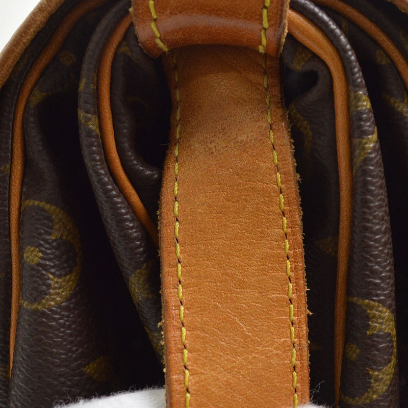Louis Vuitton Saumur Monogram Canvas Brown Bag