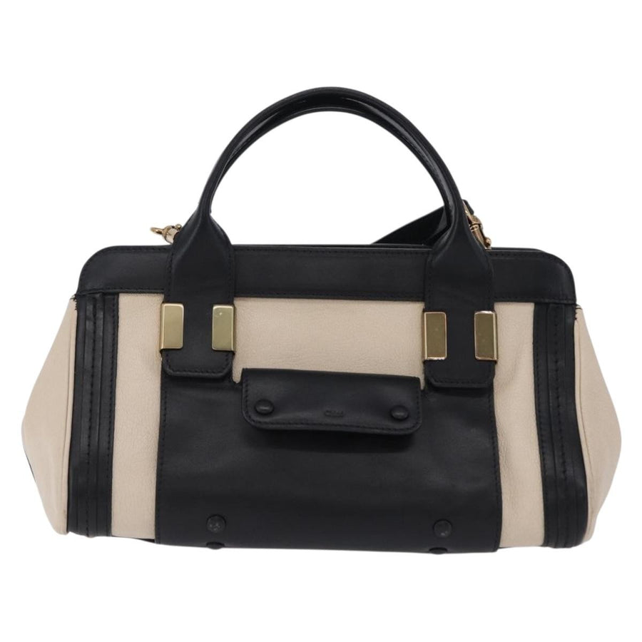 Chloe Alice Satchel Leather Black
