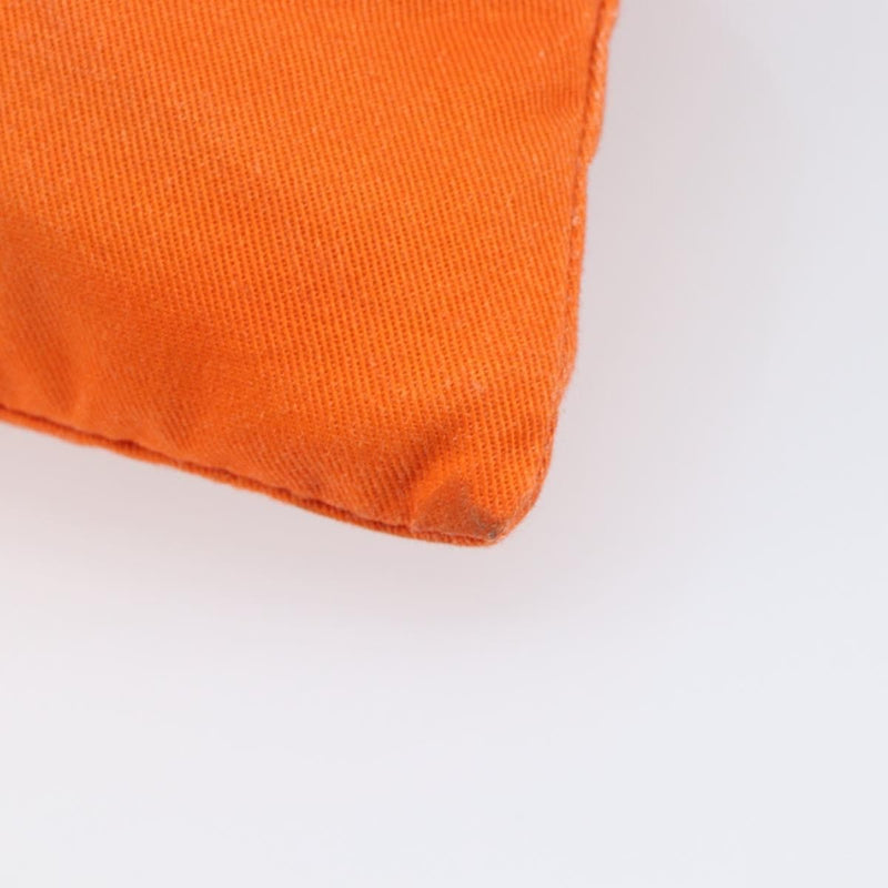 Loewe Paula Drawstring Printed Canvas Orange Bag