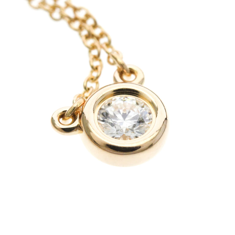 Tiffany & Co. Elsa Peretti Diamonds By The Yard Pendant 18k Rose Gold With Pear-Shaped Diamond Pink_gold Bijoux