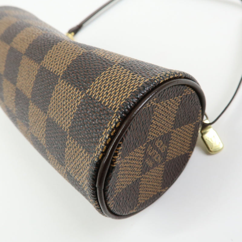 Louis Vuitton Papillon Pochette Damier Brown Canvas Bag