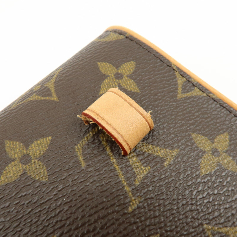 Louis Vuitton Florentine Waist Monogram Canvas Brown Bag