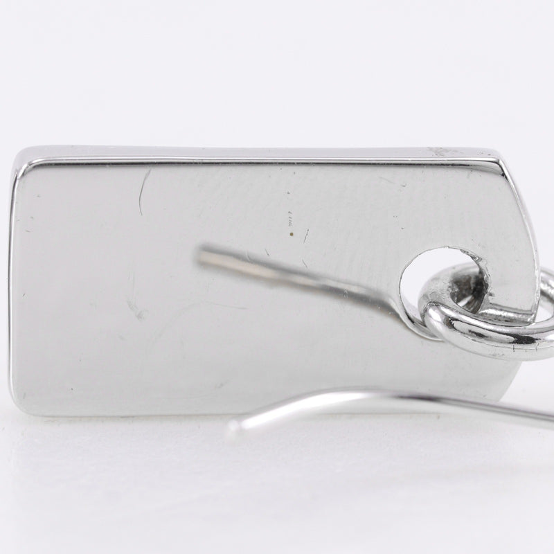 Christian Dior Vintage Logo Metal Silver Bijoux