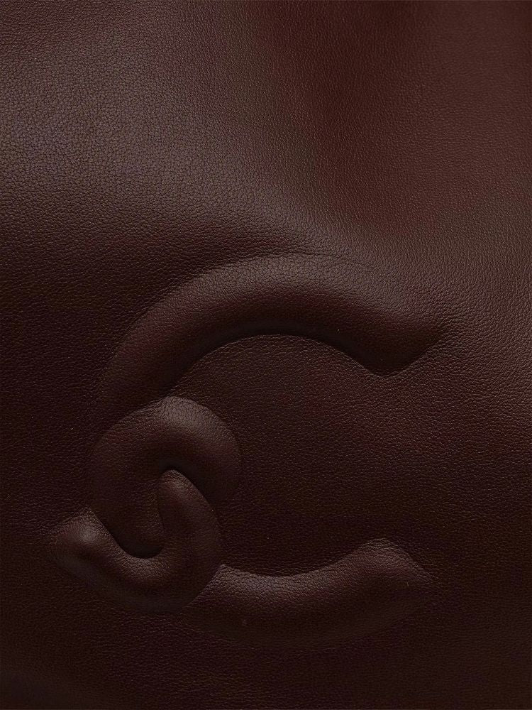 Coccinelle Shoulder Bag — Brown Bovine Leather