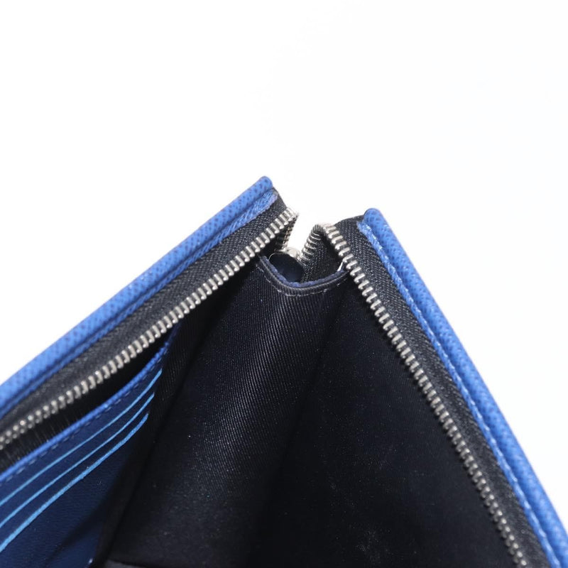 Louis Vuitton Pochette Voyage Taiga Leather Blue Bag