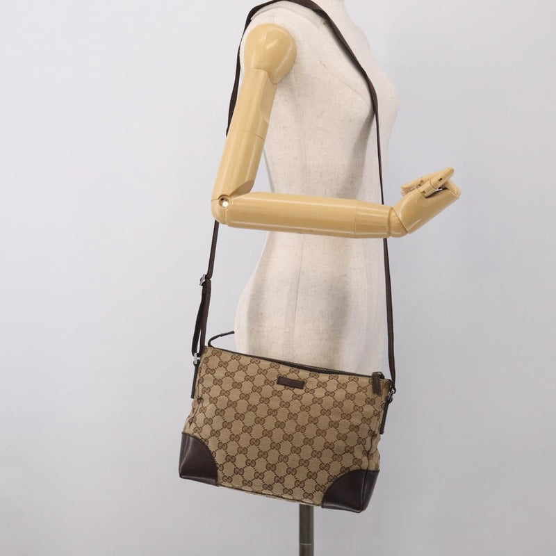 Gucci Joy Messenger Gg Canvas Brown