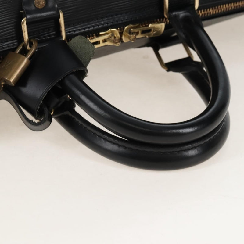 Louis Vuitton Keepall Epi Leather Black Bag