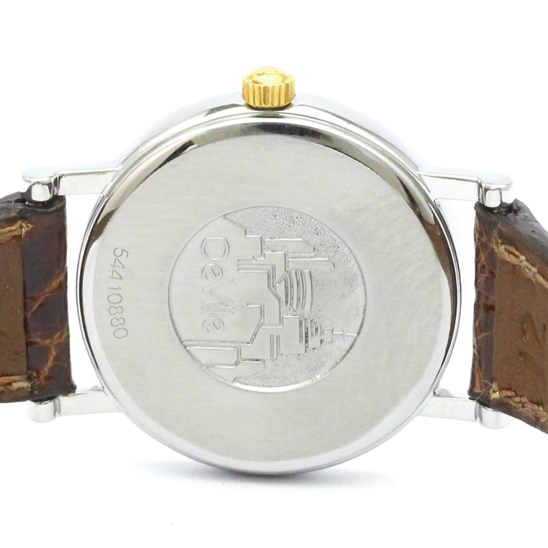 Omega De Ville Quartz Stainless Steel And Gold Plated Watches