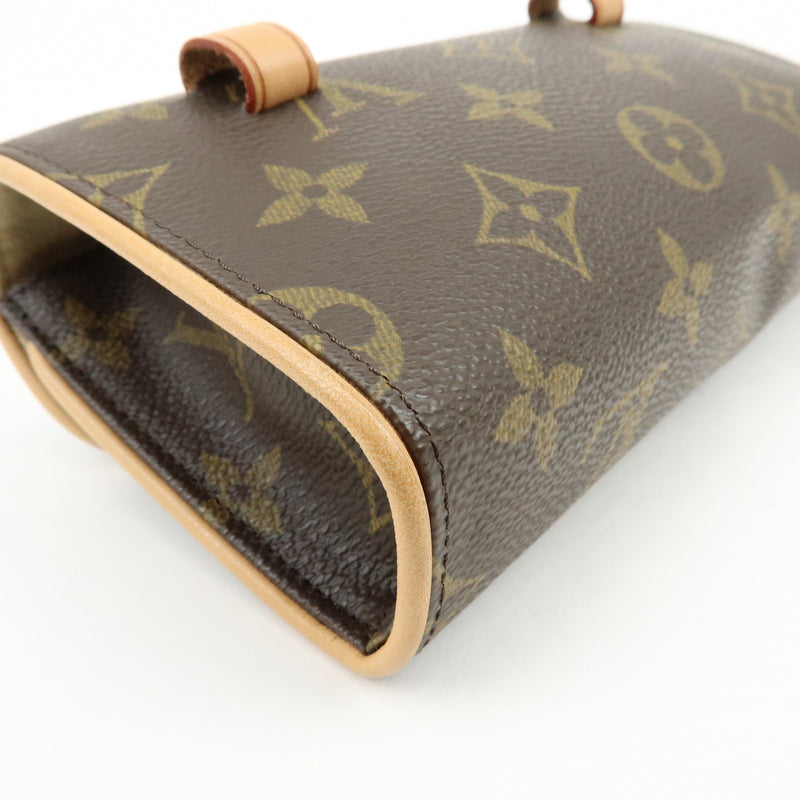 Louis Vuitton Florentine Waist Monogram Canvas Brown Bag