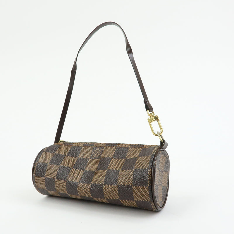 Louis Vuitton Papillon Pochette Damier Brown Canvas Bag