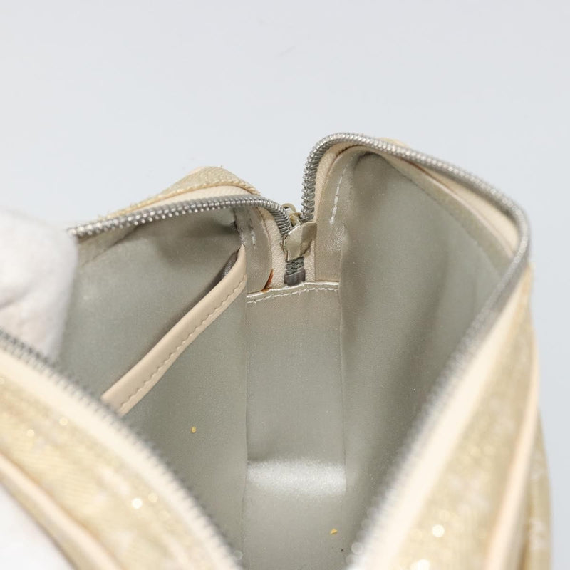 Louis Vuitton Mckenna Mini Lin Gold Canvas Bag
