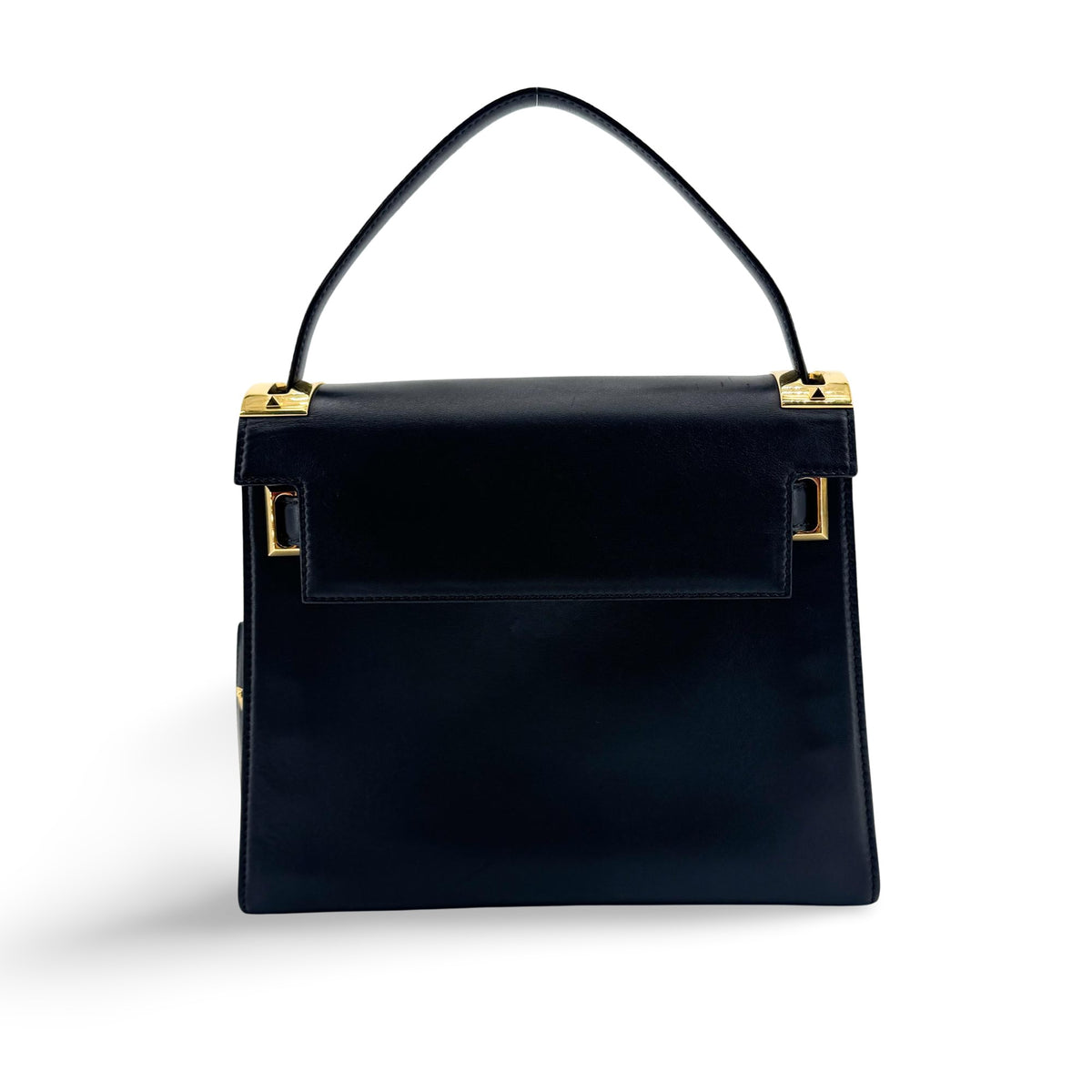 Valentino Garavani My Rockstud Satchel Leather Black
