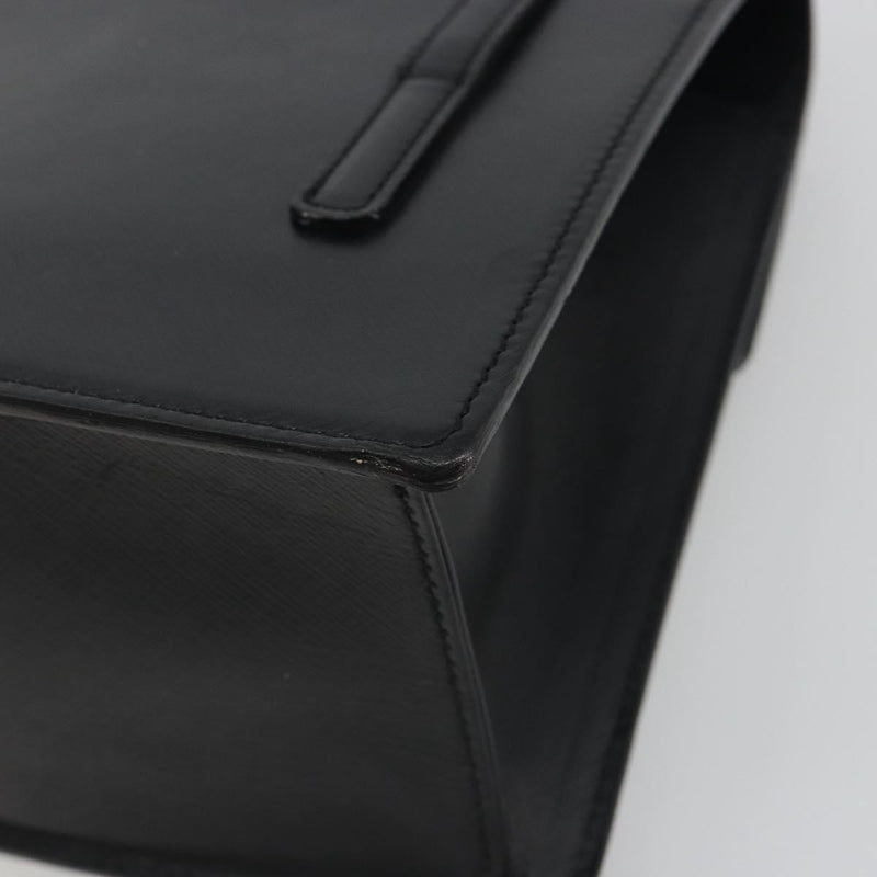 Burberry Vintage Leather Black Bag