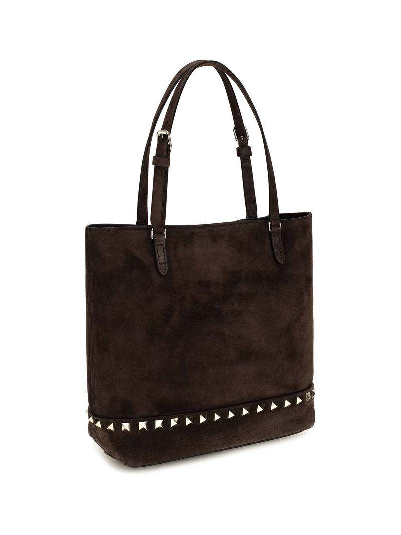 Valentino Garavani Tote Bag — Brown Calf Leather Bos Taurus