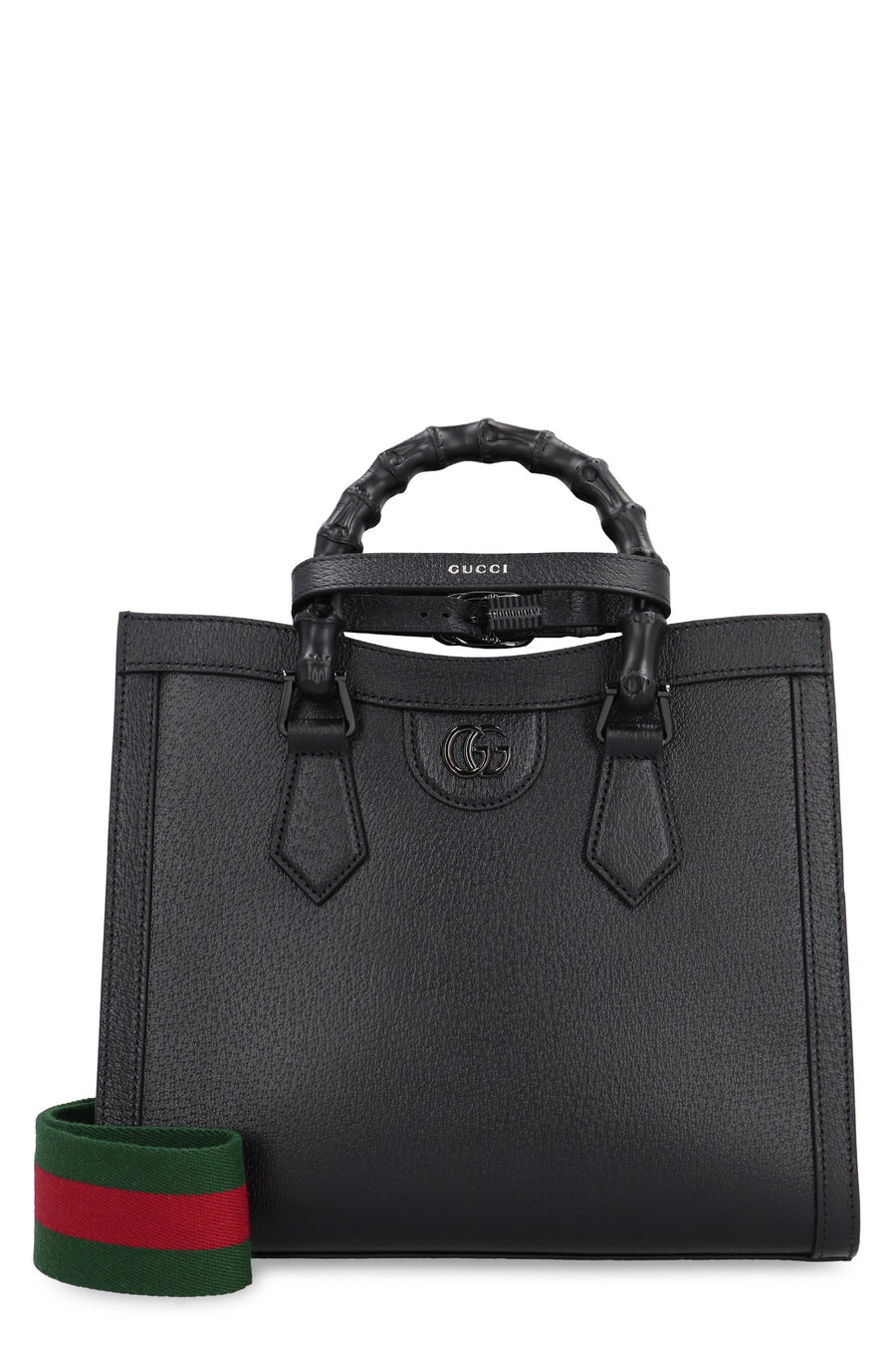 Gucci Diana Tote Bag — Black Calf