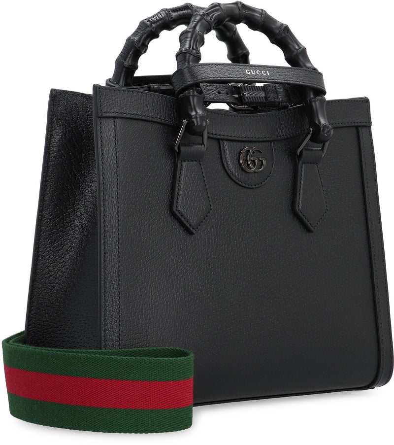Gucci Diana Tote Bag — Black Calf