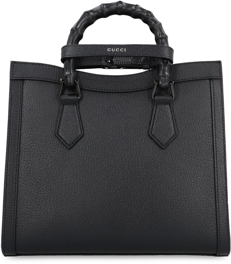 Gucci Diana Tote Bag — Black Calf