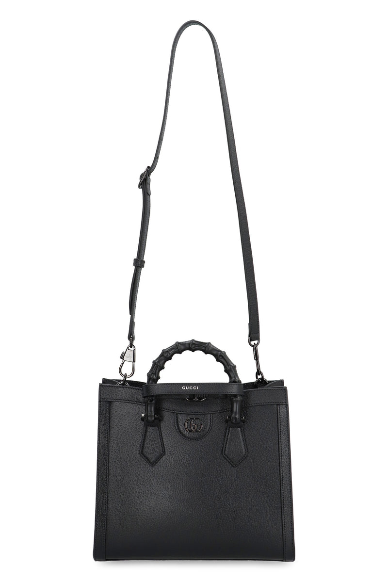 Gucci Diana Tote Bag — Black Calf