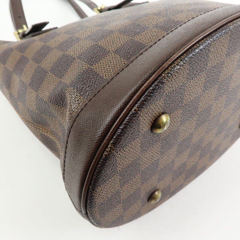 Louis Vuitton Marais Bucket Damier Brown Canvas Bag