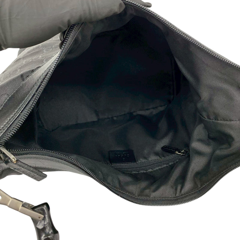 GG Nylon Bamboo Shoulder Bag - Image 3